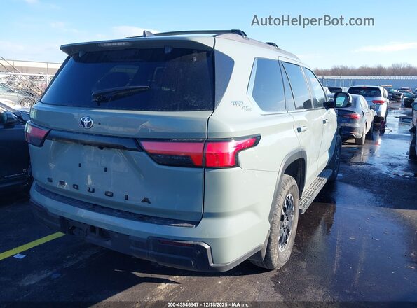 7SVAAABA5RX033745 2024 TOYOTA SEQUOIA Green Trasero derecho