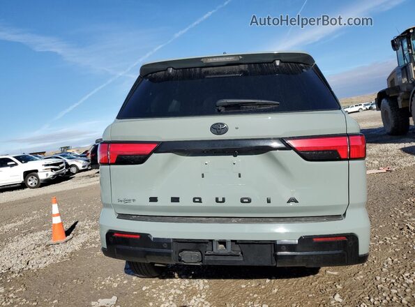 7SVAAABA6RX035665 2024 TOYOTA SEQUOIA Серый Вид сзади
