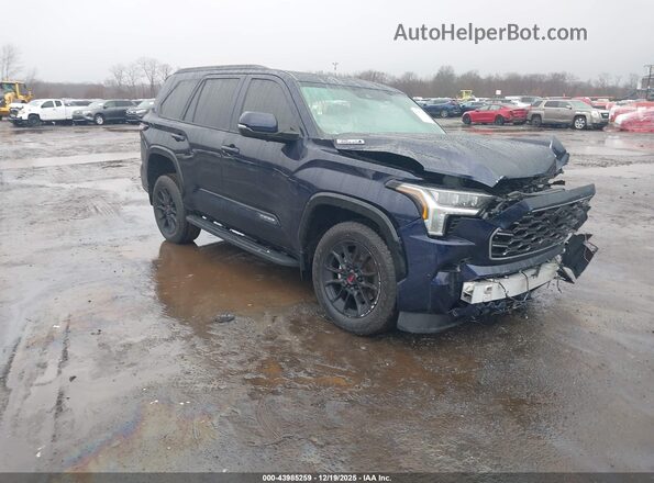 7SVAAABA6RX048335 2024 TOYOTA SEQUOIA Dark Blue Передняя правая четверть