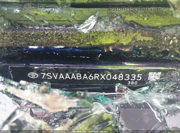 7SVAAABA6RX048335 2024 TOYOTA SEQUOIA Dark Blue Вид подкапотного пространства