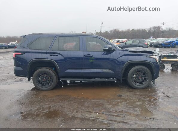 7SVAAABA6RX048335 2024 TOYOTA SEQUOIA Dark Blue Вид задней части салона