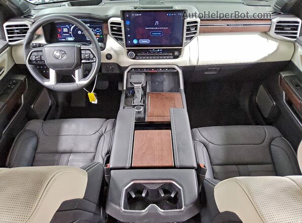 7SVAAABA6SX054108 2025 TOYOTA SEQUOIA Gray Dashboard view