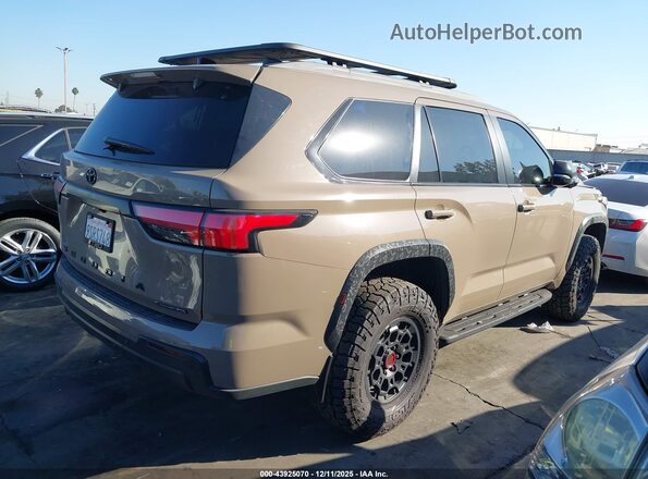 7SVAAABA6SX058367 2025 TOYOTA SEQUOIA Brown Rear right