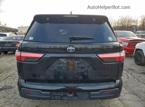 7SVAAABA8RX024134 2024 TOYOTA SEQUOIA Черный Вид сзади