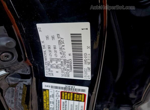 7SVAAABA8RX024134 2024 TOYOTA SEQUOIA Черный Вид наклейки с VIN-кодом