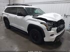 2023 Toyota Sequoia Trd Pro White vin: 7SVAAABAXPX014119