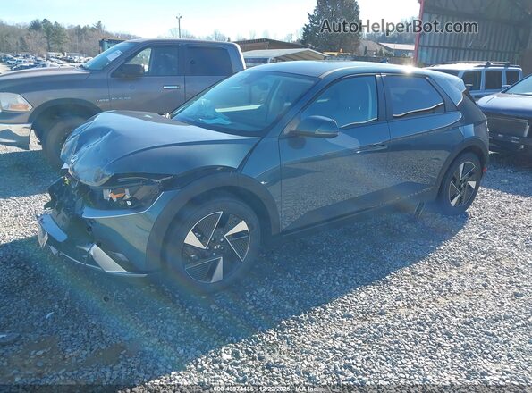7YAKNDDC2TY040987 2026 HYUNDAI IONIQ 5 Бирюзовый Передняя левая четверть