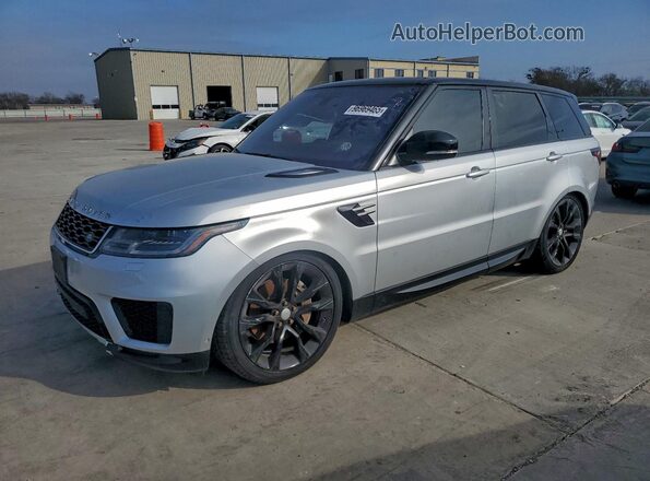 SALWR2RV1KA420091 2019 LAND ROVER RANGE Silver Задня ліва чверть