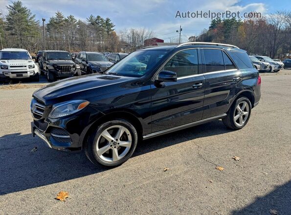 4JGDA5GBXKB214628 2019 MERCEDES-BENZ GLE Черный Задняя правая четверть