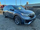 2022 Honda Cr-v Ex Gray vin: 2HKRW2H50NH633061
