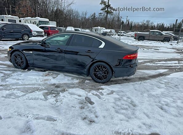 SAJAJ4FX3JCP38714 2018 JAGUAR XF Черный Передняя правая четверть