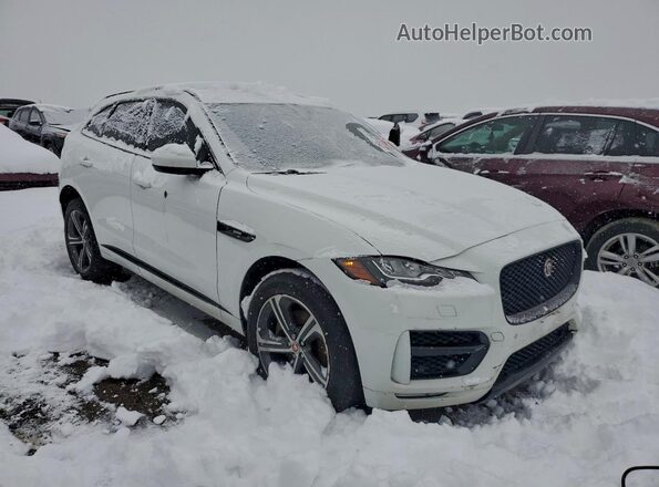 SADCL2GX0JA287939 2018 JAGUAR F-PACE White Вид спереду
