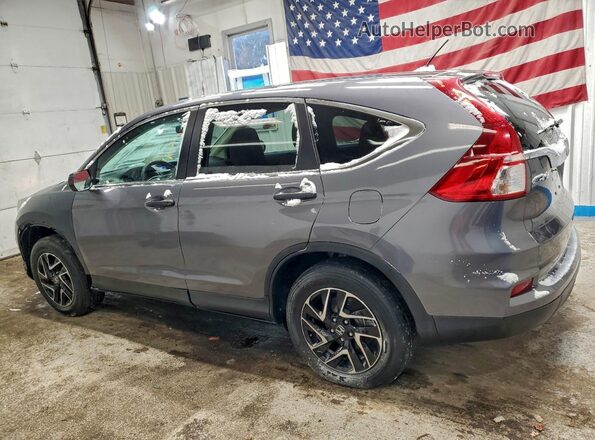 5J6RM4H48GL028139 2016 HONDA CRV Серый Задняя правая четверть