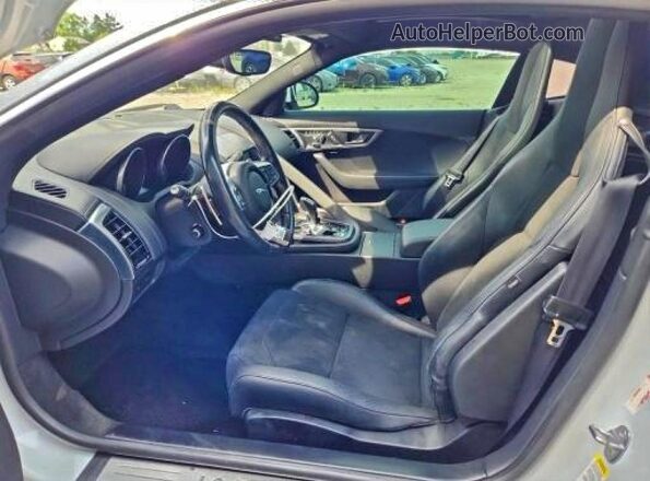 SAJDD1EV7JCK51373 2018 JAGUAR F-TYPE Белый Вид сзади
