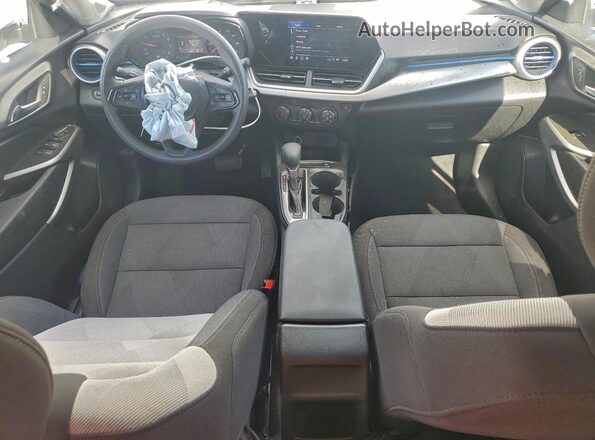 KL77LFE20RC002391 2024 CHEVROLET TRAX White Vista del cuadro de instrumentos