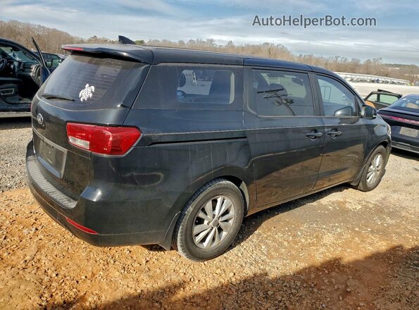 KNDMA5C10J6363722 2018 KIA SEDONA Black Передня права чверть