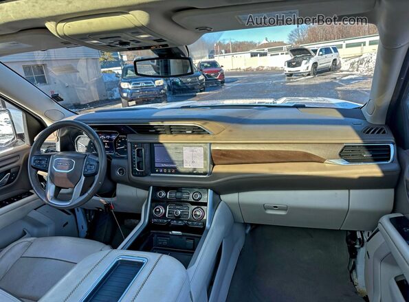 1GKS1DKT2MR375429 2021 GMC YUKON White Вид салону спереду