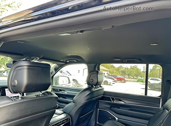 1C4SJRBPXRS137078 2024 JEEP WAGONEER Черный Панорамный вид салона 360°