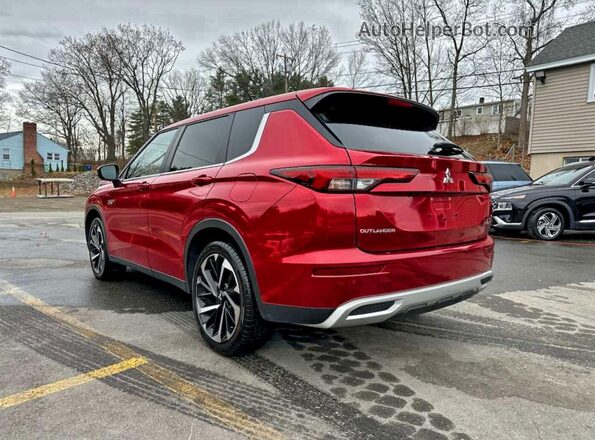 JA4T5UA91PZ062512 2023 MITSUBISHI OUTLANDER Красный Задняя правая четверть
