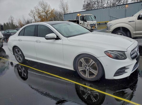 WDDZF4KB5HA130797 2017 MERCEDES-BENZ E Белый Вид спереди