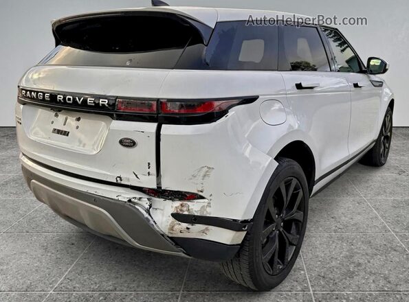 SALZP2FX1LH080541 2020 LAND ROVER RANGE Белый Передняя правая четверть