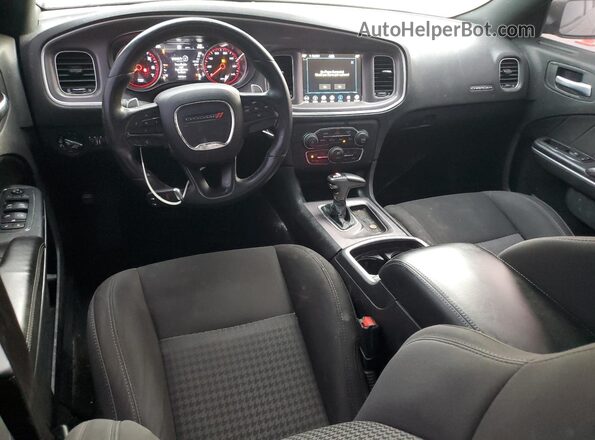 2C3CDXHG7KH597209 2019 DODGE CHARGER Gray ხელსაწყოთა პანელის ხედი