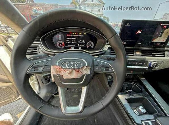 WAUCBCF5XMA061395 2021 AUDI OTHER Белый Вид щитка приборов