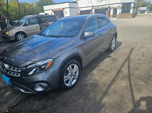WDCTG4GB6JJ419015 2018 MERCEDES-BENZ GLA Серый Задняя правая четверть