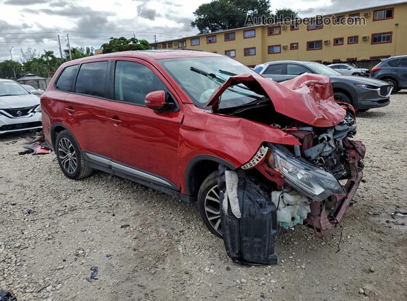 JA4AD3A34HZ060951 2017 MITSUBISHI OUTLANDER Red Front view