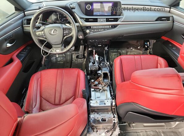 58AGZ1B16MU109114 2021 LEXUS ES Beige Widok zestawu wskaźników