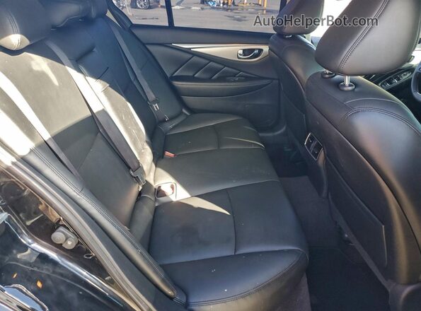 JN1EV7AP4LM206790 2020 INFINITI Q50 Черный Вид задней части салона