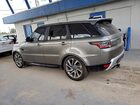2019 Land Rover Range Rover Sport Hse Серый vin: SALWR2RU7KA861540