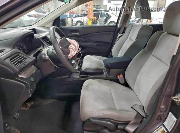5J6RM4H33GL017086 2016 HONDA CRV Gray Widok deski rozdzielczej