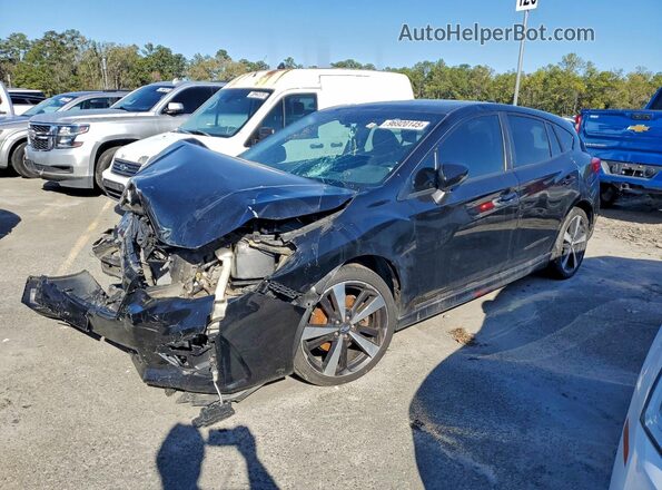 4S3GTAM68K3752685 2019 SUBARU IMPREZA Black Հետևի ձախ