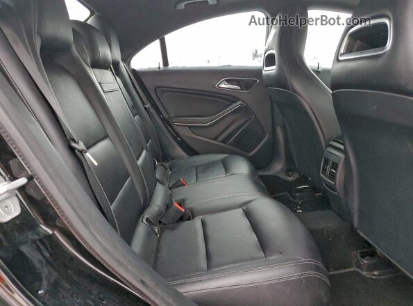 WDDSJ4EB2HN465617 2017 MERCEDES-BENZ CLA-CLASS Black Vista interior trasera