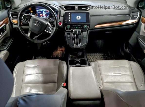 5J6RW2H99HL023558 2017 HONDA CRV Серый Вид щитка приборов
