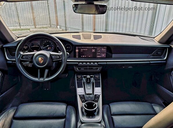 WP0CB2A93LS262748 2020 PORSCHE 911 Black Вид задніх сидінь