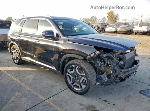 KM8R5DGEXPU566733 2023 HYUNDAI PALISADE Черный Вид спереди