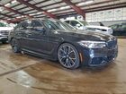 2018 Bmw M550xi Черный vin: WBAJB9C56JB035395