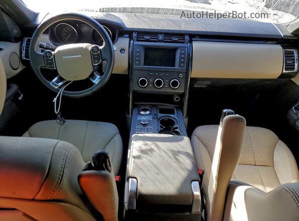 SALRGBBV4HA029376 2017 LAND ROVER DISCOVERY Черный Вид щитка приборов