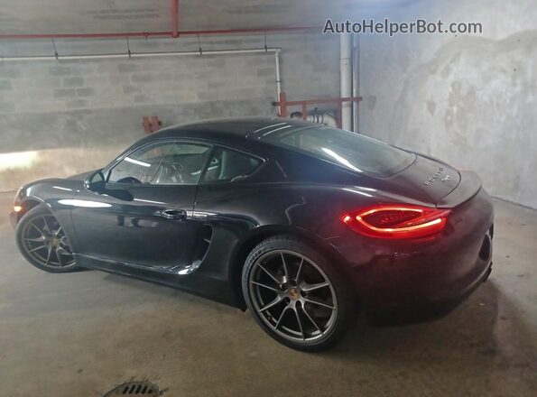 WP0AA2A86GK171223 2016 PORSCHE CAYMAN Черный Передняя правая четверть