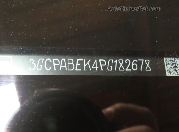 3GCPABEK4PG182678 2023 CHEVROLET ALL MODELS Синий Вид задней части салона