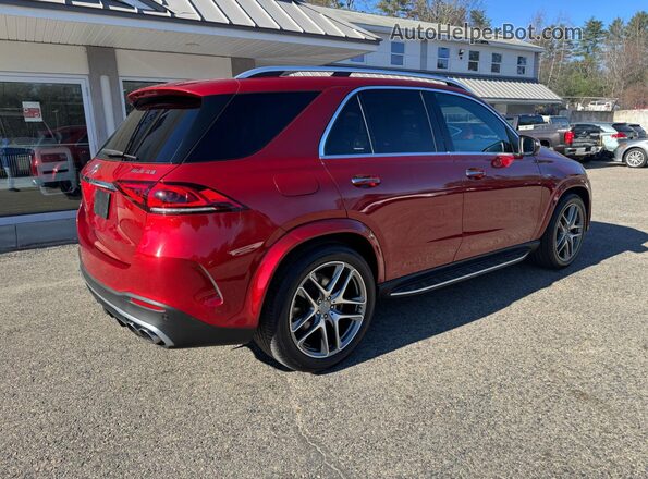 4JGFB6BB0MA450099 2021 MERCEDES-BENZ GLE-CLASS Красный Передняя правая четверть