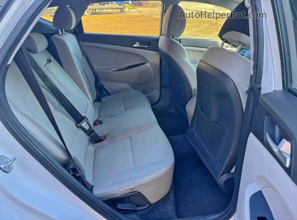 KM8J3CA41KU932150 2019 HYUNDAI TUCSON Белый Вид салона спереди