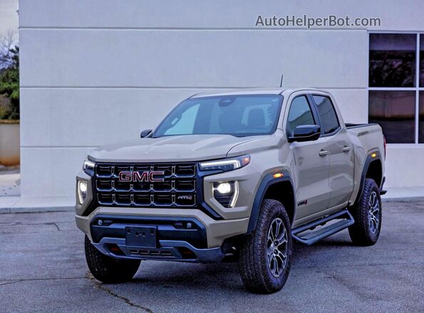 1GTP6DEK4R1238861 2024 GMC CANYON Оранжевый Задняя правая четверть