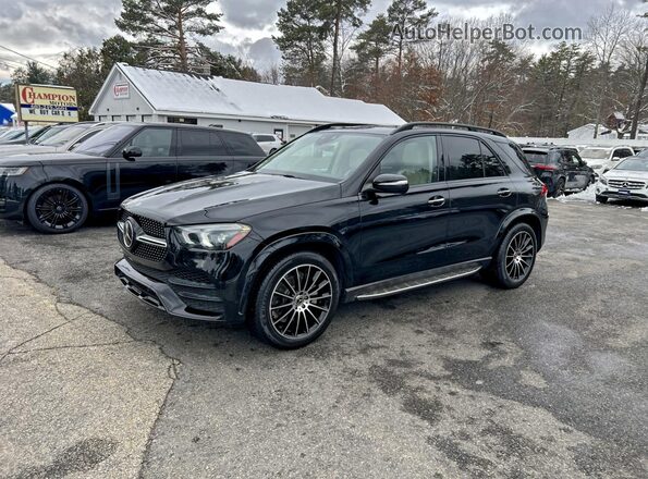 4JGFB4JB9NA798006 2022 MERCEDES-BENZ GLE Черный Задняя правая четверть
