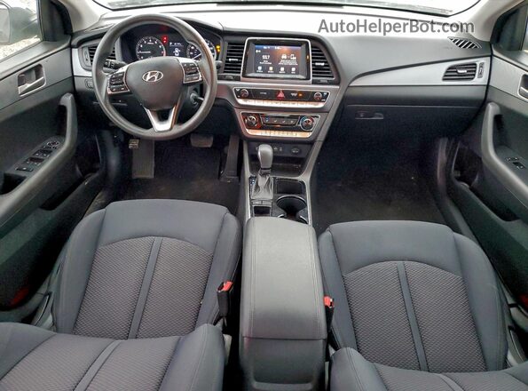 5NPE24AF3JH714171 2018 HYUNDAI SONATA Серый Вид щитка приборов