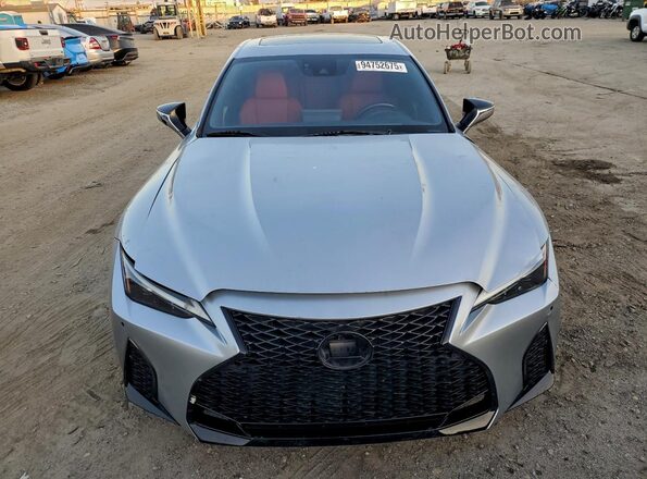 JTHGZ1B24M5042879 2021 LEXUS IS 350 F S Серебряный Вид сзади