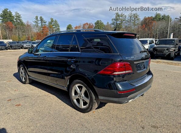 4JGDA5GBXKB214628 2019 MERCEDES-BENZ GLE Черный Передняя правая четверть