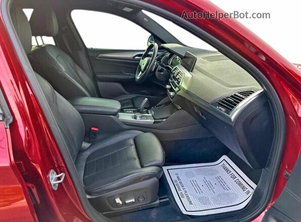 5UXUJ3C50KLG52904 2019 BMW X4 Red Вид ззаду
